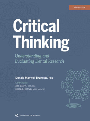 cover image of Critical Thinking